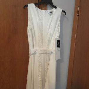 NWT beautiful ivory dress